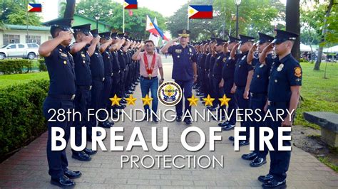 Bureau of Fire Protection’s 28th Founding Anniversary and.